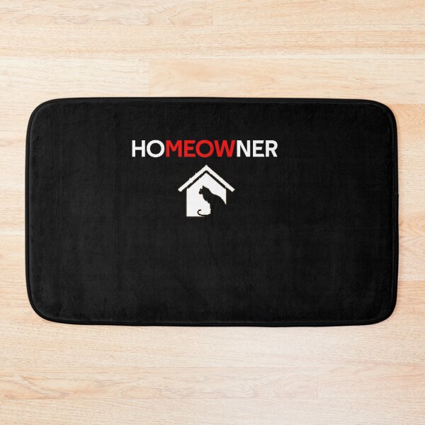 Item preview, Homeowner Funny Cat designed and sold by rachidhaz.