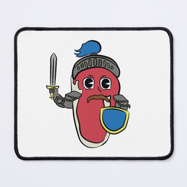 Item preview, Sir Loin the sirloin steak knight designed and sold by Captain-Jackson.