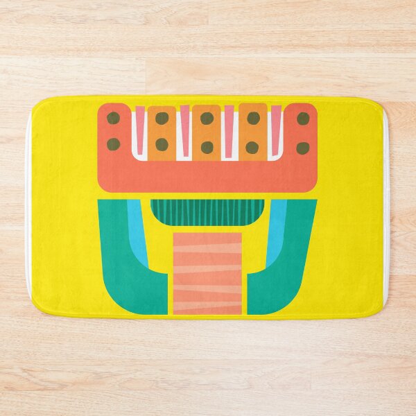 Item preview, Chunky Nordic Flower on Yellow designed and sold by PlasticPilchard.