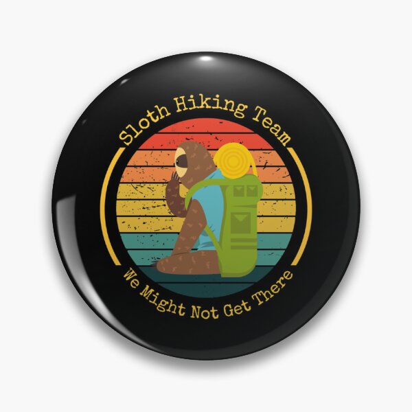 Item preview, Sloth Hiking Team We Might Not Get There Essential T-Shirt designed and sold by nylaphilli.