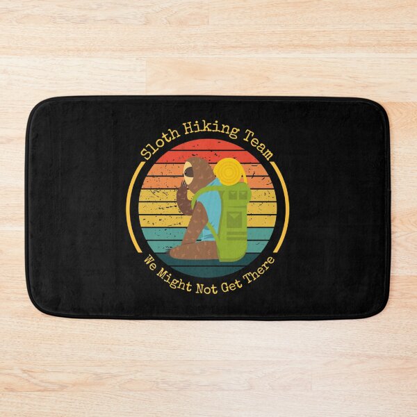 Item preview, Sloth Hiking Team We Might Not Get There Essential T-Shirt designed and sold by nylaphilli.