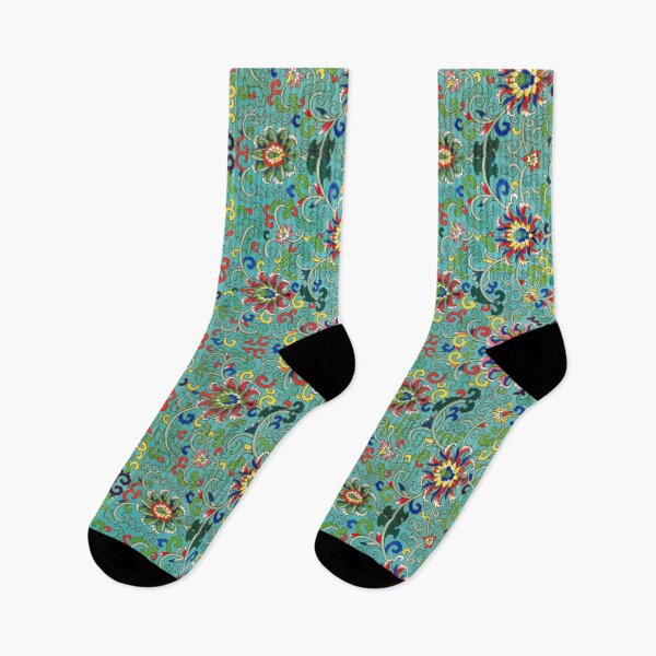 Item preview, Old Traditional Chinese Floral Background designed and sold by portokalis.