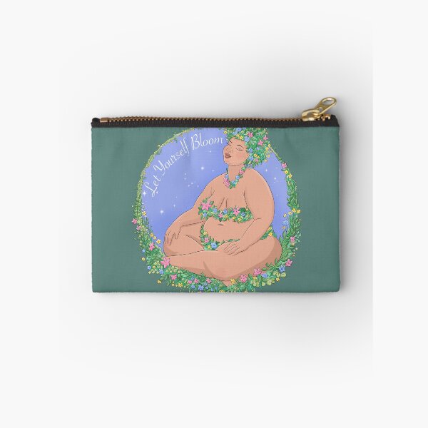 Item preview, Let Yourself Bloom - Body Positive Floral Art by BopoWatercolour  designed and sold by BopoWatercolour.