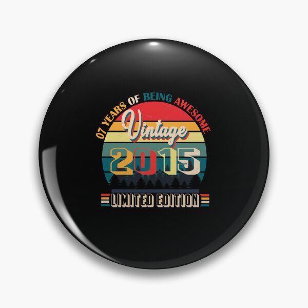 Item preview, 7 years of being awesome vintage 2015 limited edition | Born January 2015 Limited Edition 7 Years Of Being Awesome Vintage , January 2015 7 Years Old , 7th Birthday designed and sold by SimoSaladain.