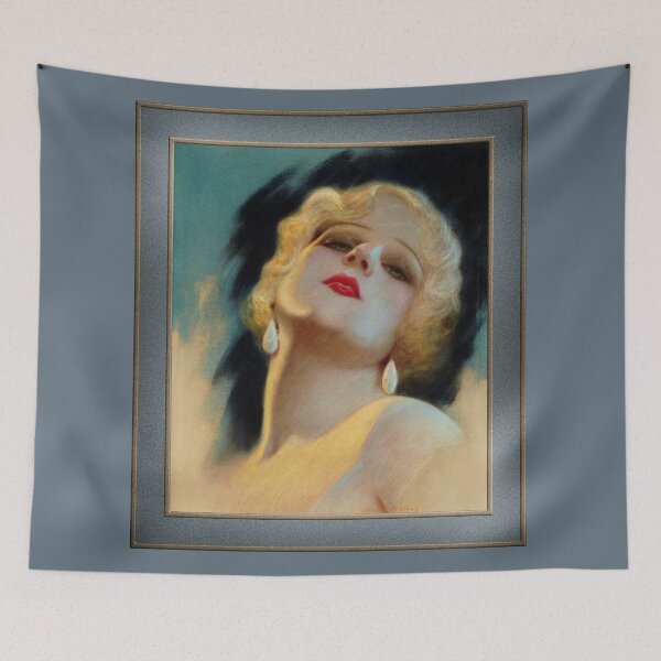 Item preview, Jean Harlow Poses For Charles Gates Sheldon Remastered Vintage Art Xzendor7 Reproductions designed and sold by Xzendor7 Digital Art Creations.