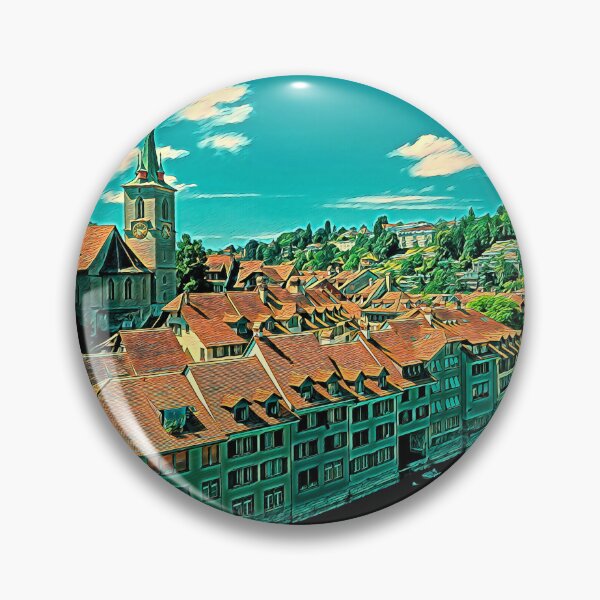 Item preview, Bern Cityscape Picture Art designed and sold by KivancYucel.