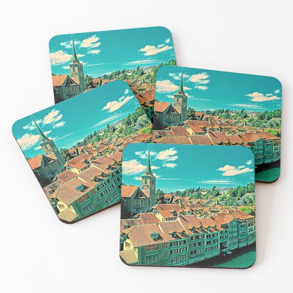 Item preview, Bern Cityscape Picture Art designed and sold by KivancYucel.