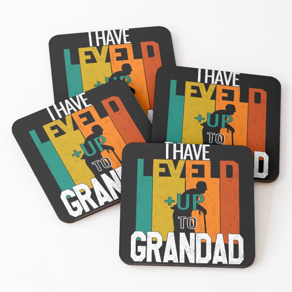Item preview, I Have Leveled Up To Grandad | Retro Grandpa designed and sold by VictorL Designs.
