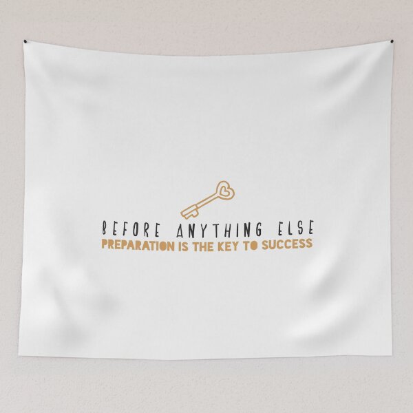 Item preview, Before anything else, preparation is the key to success designed and sold by Badrart.