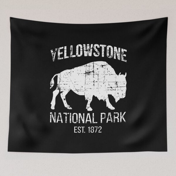 Item preview, Yellowstone National Park Est. 1872 I - Buffalo designed and sold by Lemon Pepper.