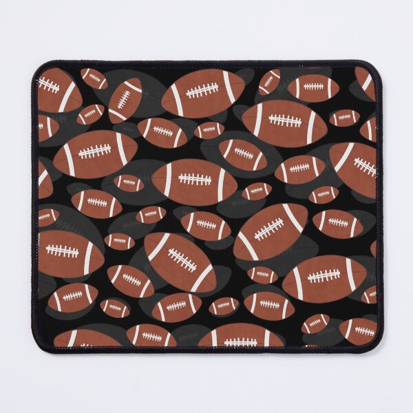 Item preview, Football Ball Balls Pattern Blue Sport Sports designed and sold by Draculaura2009.