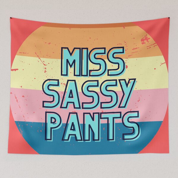 Item preview, Miss Sassy Pants Fun Design designed and sold by RealArt4u.