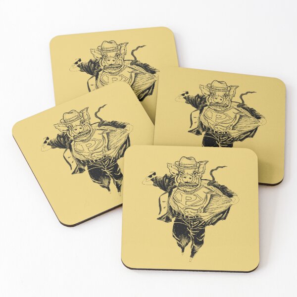 Item preview, Super Pig! Hog, Piggy, Super Hero! Parody Fun art! designed and sold by Lisa Rotenberg.
