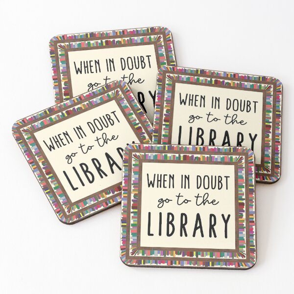 Item preview, When in Doubt Go to the Library designed and sold by Say Hey Kate.