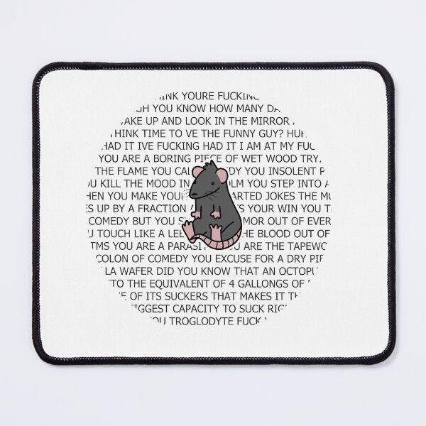 Item preview, tired of life | rat designed and sold by Kat-Arts.