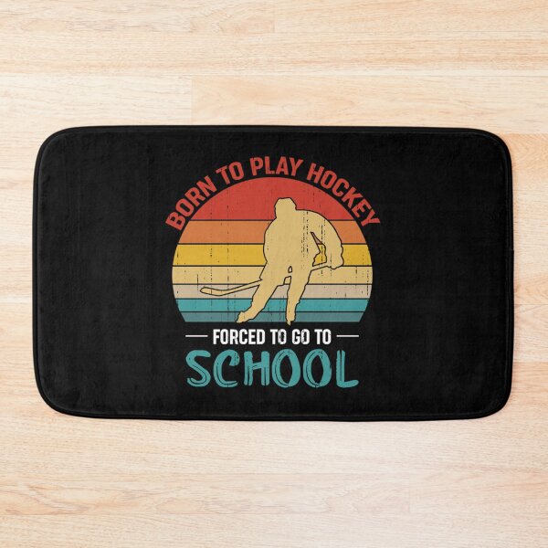 Item preview, Born To Play Hockey Forced To Go To School Classic T-Shirt designed and sold by madeleinem48.