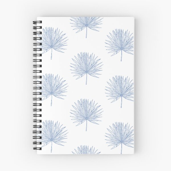 Aperçu de l'œuvre Imprimé Palmier - Bleu créée et vendue par Elizabeth Weglein.