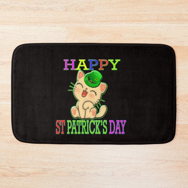 Item preview,  Happy St Patricks Day Cat designed and sold by Angelle55.
