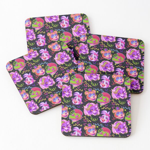Item preview, The Glamrock Gang [Neon Ver] designed and sold by The Rabbit Follower.