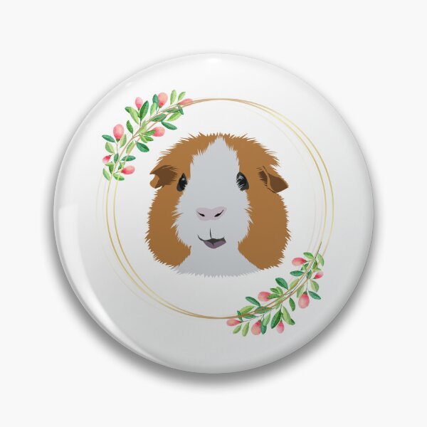 Item preview, Guinea Pig Flower Frame designed and sold by KCPetPortraits.