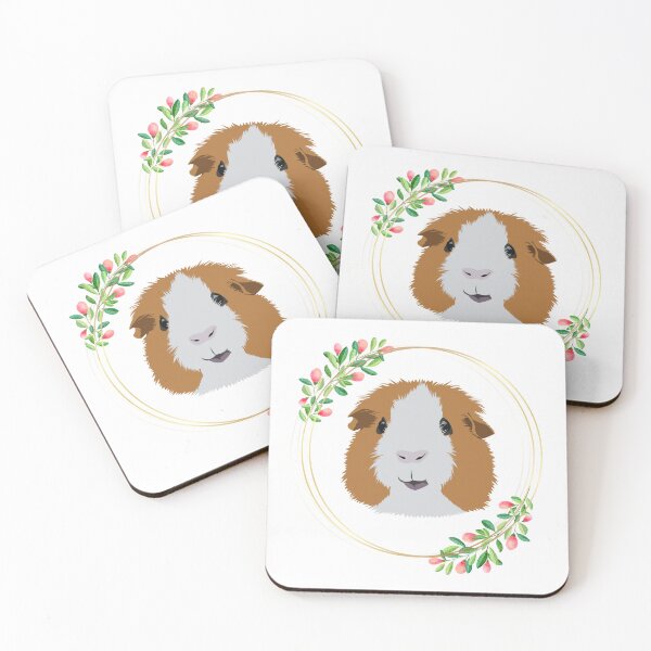 Item preview, Guinea Pig Flower Frame designed and sold by KCPetPortraits.