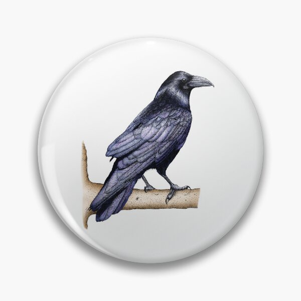 Item preview, Common Raven Bird designed and sold by ScienceSource.
