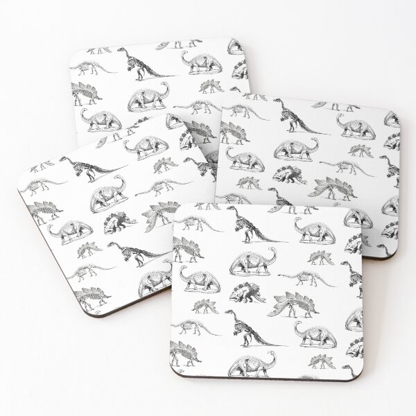 Item preview, Vintage Museum Dinosaurs | Black and White designed and sold by Kristi Duggins.
