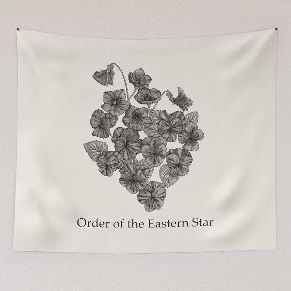 Item preview, Violets - Order of the Eastern Star designed and sold by ARIsEasternStar.