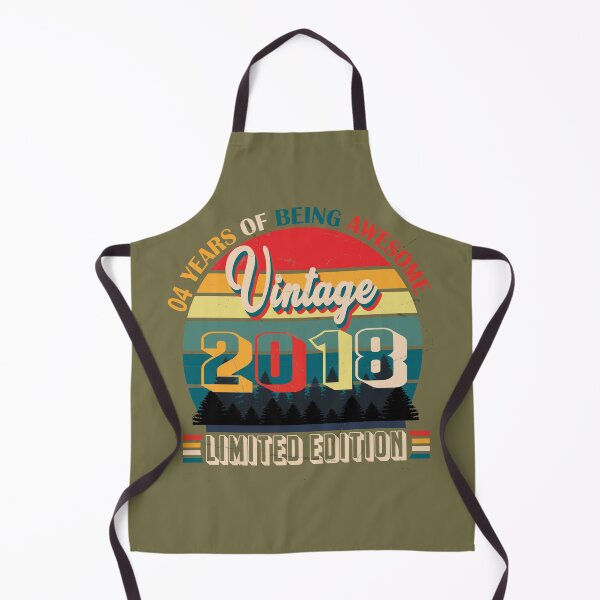 Item preview, 4 years of being awesome vintage 2018 limited edition, 4 Years Old Gifts Vintage 2018 Limited Edition 4 Years Of Being Awesome 4th Birthday Retro designed and sold by SimoSaladain.