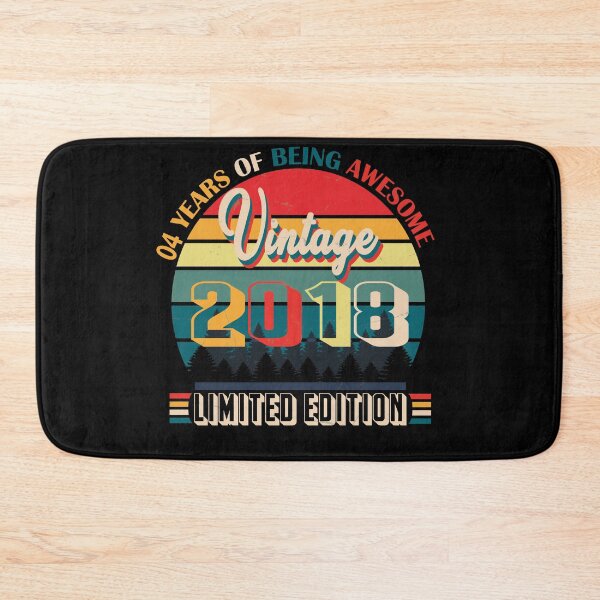 Item preview, 4 years of being awesome vintage 2018 limited edition, 4 Years Old Gifts Vintage 2018 Limited Edition 4 Years Of Being Awesome 4th Birthday Retro designed and sold by SimoSaladain.