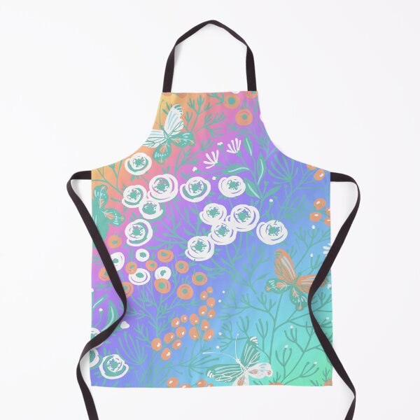 Item preview, Natural Fairy Garden Rainbow Butterfly Blossoms  designed and sold by RihabPrint.