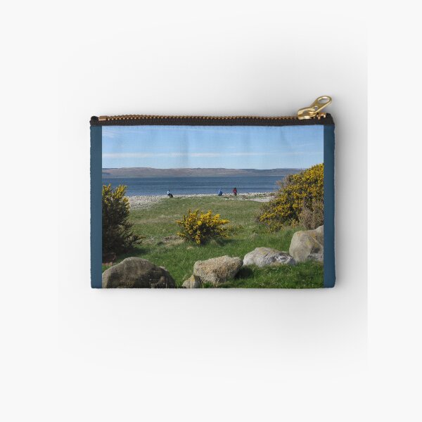Item preview, Artists on the beach on the Isle of Arran, Scotland designed and sold by icomeinpeace2.