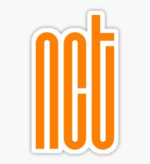 NCT Logo - Orange Sticker