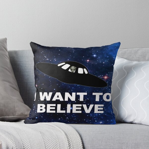Item preview, I Want to Believe 2014 V1 ( Pillows & Totes ) designed and sold by PopCultFanatics.