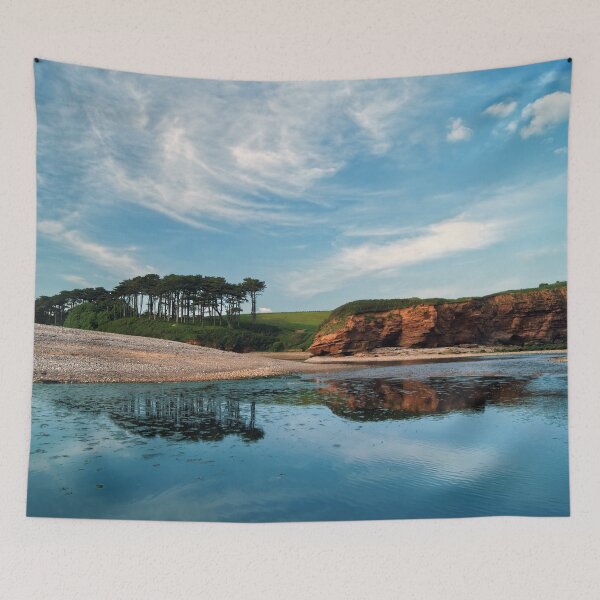 Item preview, Coastline at Budleigh Salterton  designed and sold by galpinimages.