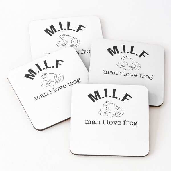 Item preview, milf man I love frog designed and sold by BonoxShop.