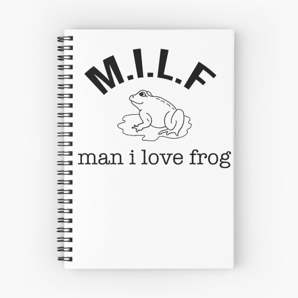Item preview, milf man I love frog designed and sold by BonoxShop.