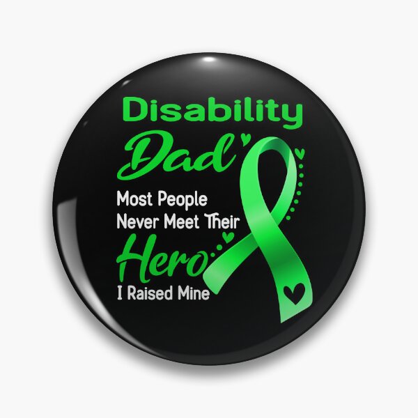 Item preview, Disability Dad Most People Never Meet Their Hero I Raise Mine designed and sold by tenjun16.