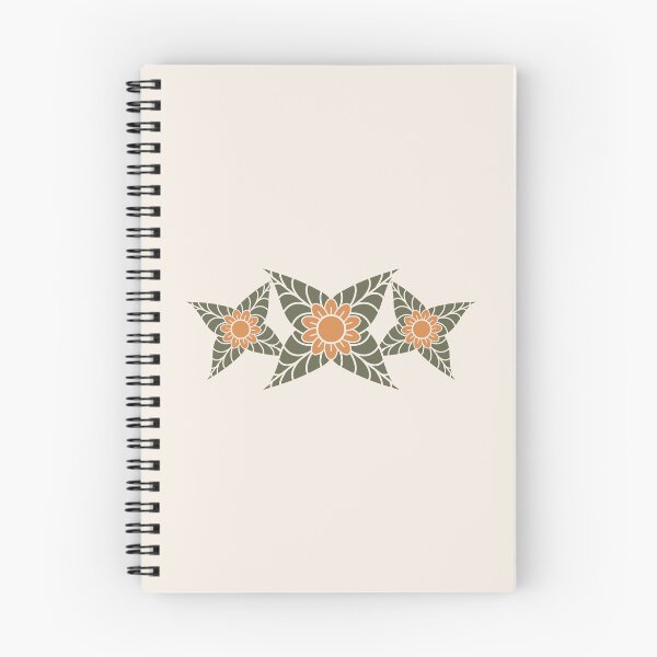 Item preview, Orange Japandi Inspired Flower Group Design designed and sold by beccaveedesigns.