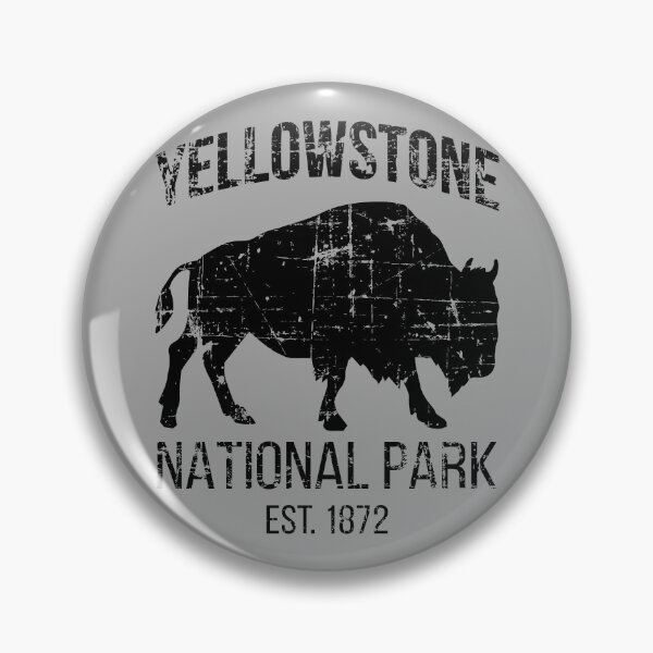 Item preview, Yellowstone National Park Est. 1872 II - Buffalo designed and sold by Lemon Pepper.