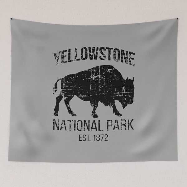 Item preview, Yellowstone National Park Est. 1872 II - Buffalo designed and sold by Lemon Pepper.