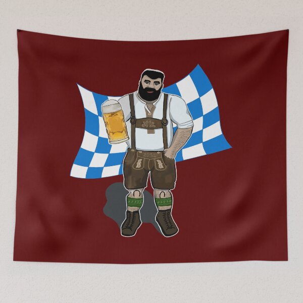Artikelvorschau, Oktoberfest Bär entworfen und verkauft von Muensterman.