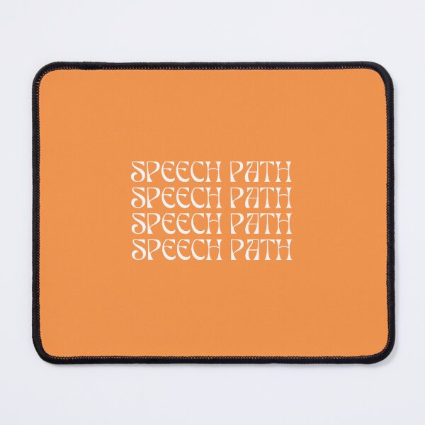 Item preview, Orange Speech Pathology Sticker designed and sold by shiningspeech.