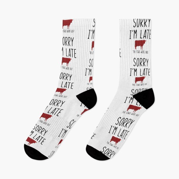 Item preview, Sorry I am Late, The cows were out.  designed and sold by LoriLanier12.