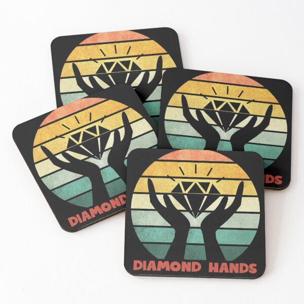 Item preview, Diamond hands illustration premium design  designed and sold by truemoneyman.