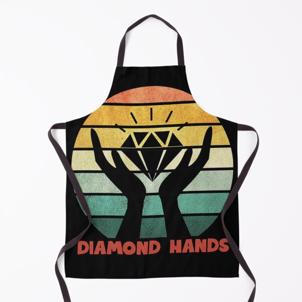 Item preview, Diamond hands illustration premium design designed and sold by truemoneyman.