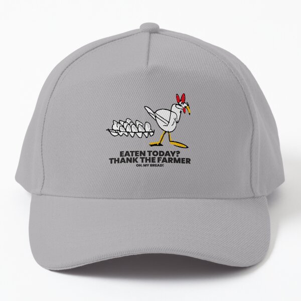 Como pollo sin cabeza Gorra de béisbol