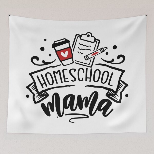 Item preview, homeschool mama gift for homeschool mom designed and sold by TheWildePeach.