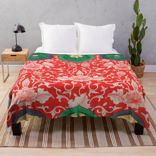 Item preview, Old Traditional Chinese Floral Background designed and sold by portokalis.