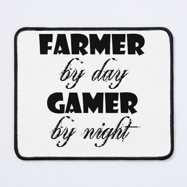 Item preview, Farmer By Day Gamer By Night - Food Agriculture Farmer designed and sold by apparel1.